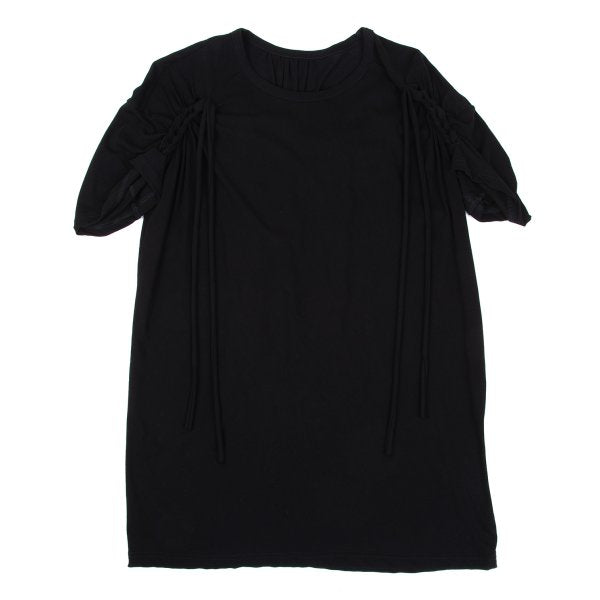 Yohji Yamamoto FEMME 23SS Twist Design T-Shirt Black Size 2