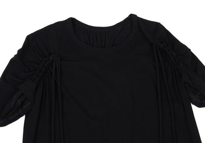 Yohji Yamamoto FEMME 23SS Twist Design T-Shirt Black Size 2