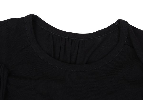 Yohji Yamamoto FEMME 23SS Twist Design T-Shirt Black Size 2