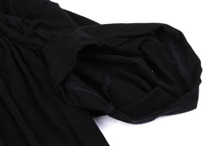 Yohji Yamamoto FEMME 23SS Twist Design T-Shirt Black Size 2