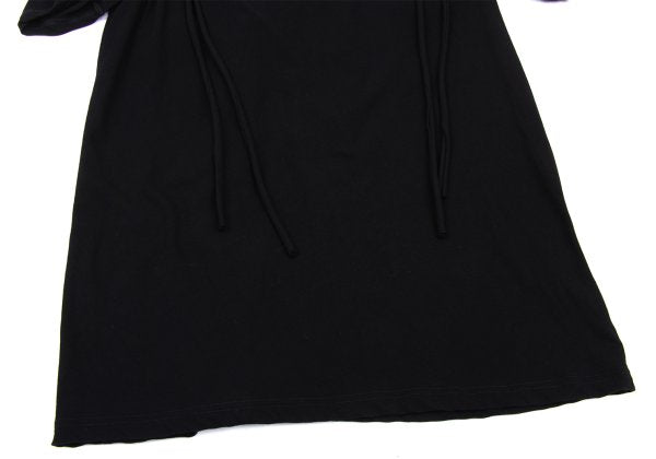 Yohji Yamamoto FEMME 23SS Twist Design T-Shirt Black Size 2