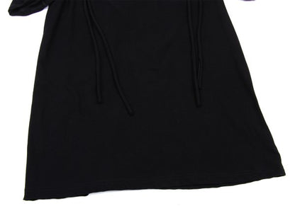 Yohji Yamamoto FEMME 23SS Twist Design T-Shirt Black Size 2