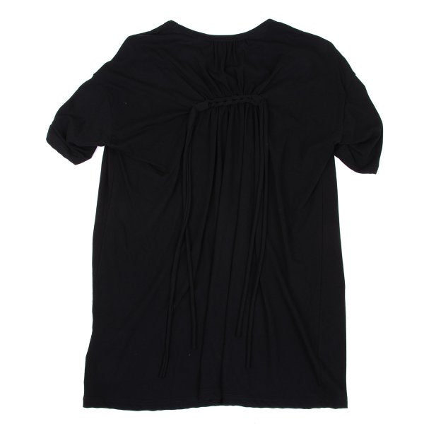 Yohji Yamamoto FEMME 23SS Twist Design T-Shirt Black Size 2