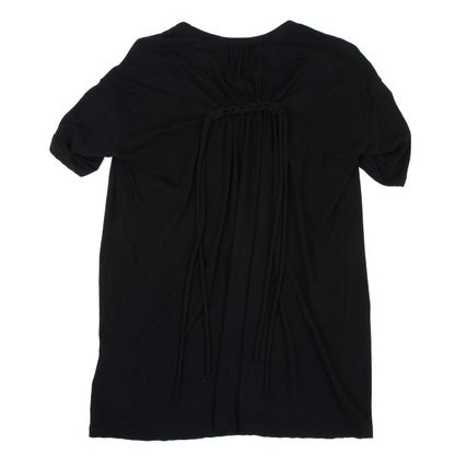 Yohji Yamamoto FEMME 23SS Twist Design T-Shirt Black Size 2