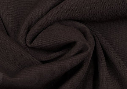 Yohji Yamamoto FEMME Mixed Material Cardigan Brown Size 2