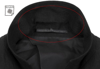 Yohji Yamamoto FEMME Linen Open Shoulder Jacket Black Size 1