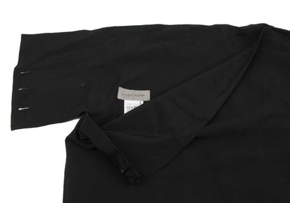 Yohji Yamamoto FEMME 23SS Rayon Side Skirt Black Size 1
