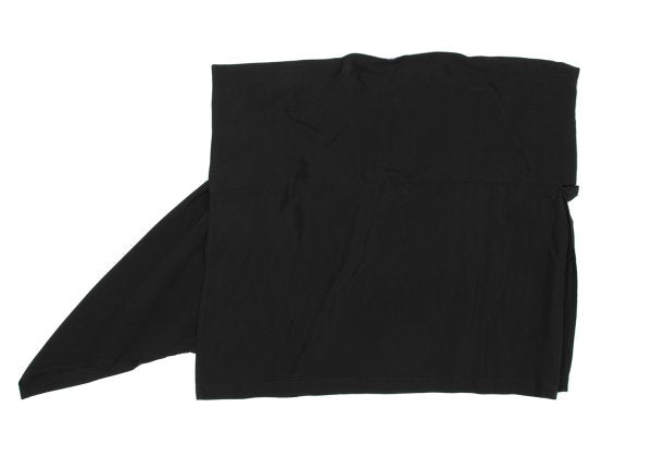 Yohji Yamamoto FEMME 23SS Rayon Side Skirt Black Size 1