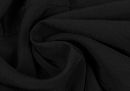 Yohji Yamamoto FEMME 23SS Rayon Side Skirt Black Size 1