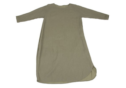 JURGEN LEHL Babaghuri Linen Blend Raglan Dress Green Size M