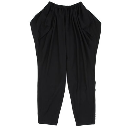 LIMI feu Wool Gabardine Gather Waist Pants Black Size S