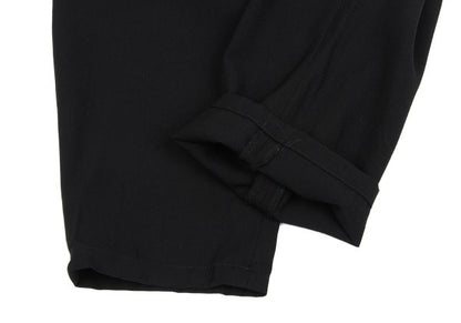 LIMI feu Wool Gabardine Gather Waist Pants Black Size S