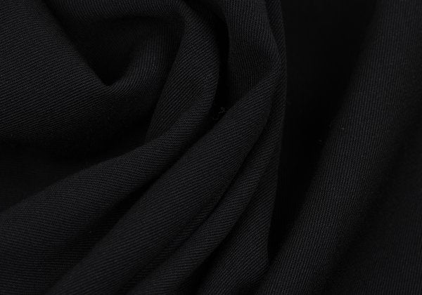 LIMI feu Wool Gabardine Gather Waist Pants Black Size S
