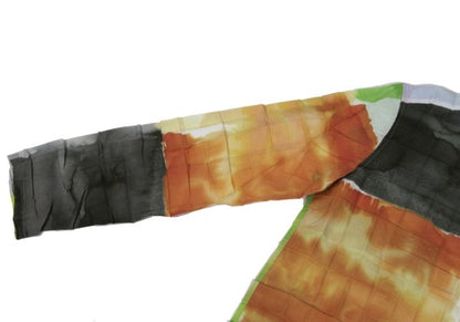 ISSEY MIYAKE Pleated Colorful Print Shirt Multi Size 2
