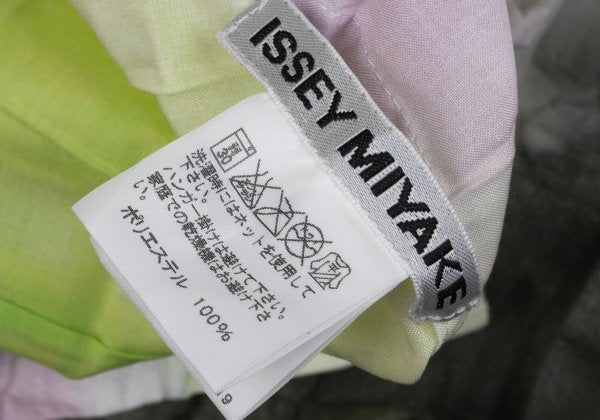 ISSEY MIYAKE Pleated Colorful Print Shirt Multi Size 2