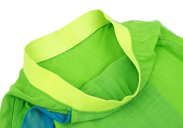 Yohji Yamamoto FEMME 14SS Silk Drape Pants Green Size 1