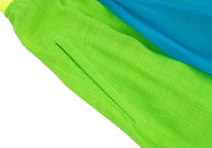Yohji Yamamoto FEMME 14SS Silk Drape Pants Green Size 1