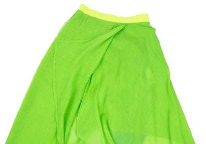 Yohji Yamamoto FEMME 14SS Silk Drape Pants Green Size 1