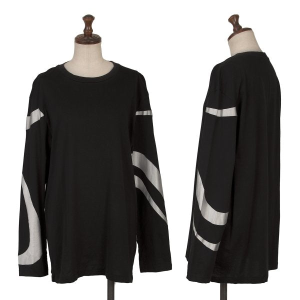 Acne Studios Tribal Sleeve Design Long Shirt Black Size S