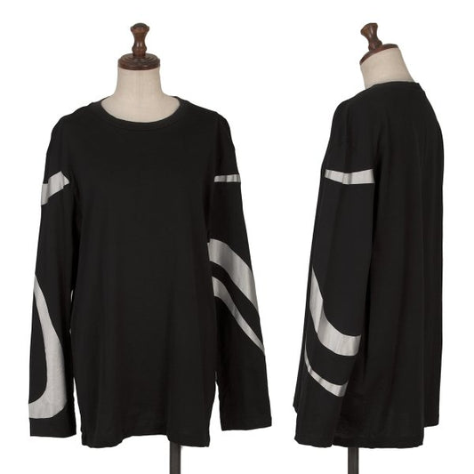 Acne Studios Tribal Sleeve Design Long Shirt Black Size S
