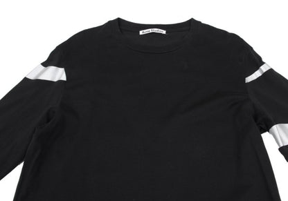 Acne Studios Tribal Sleeve Design Long Shirt Black Size S