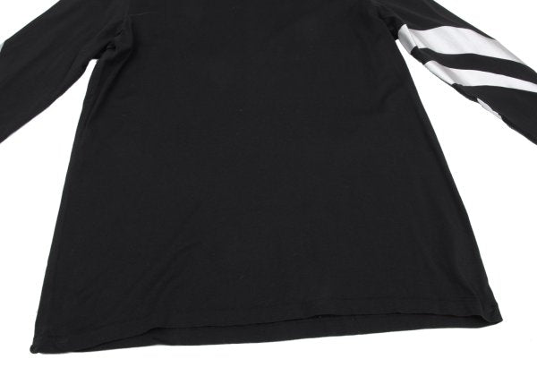 Acne Studios Tribal Sleeve Design Long Shirt Black Size S