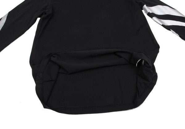 Acne Studios Tribal Sleeve Design Long Shirt Black Size S