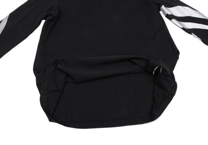 Acne Studios Tribal Sleeve Design Long Shirt Black Size S