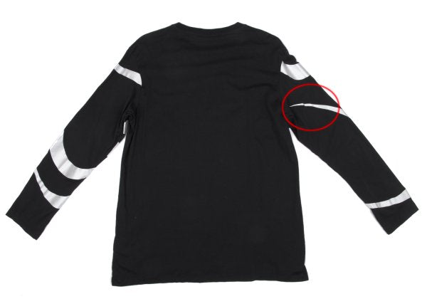 Acne Studios Tribal Sleeve Design Long Shirt Black Size S
