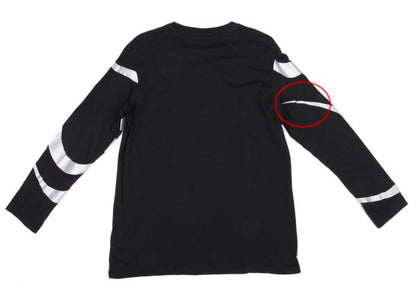 Acne Studios Tribal Sleeve Design Long Shirt Black Size S