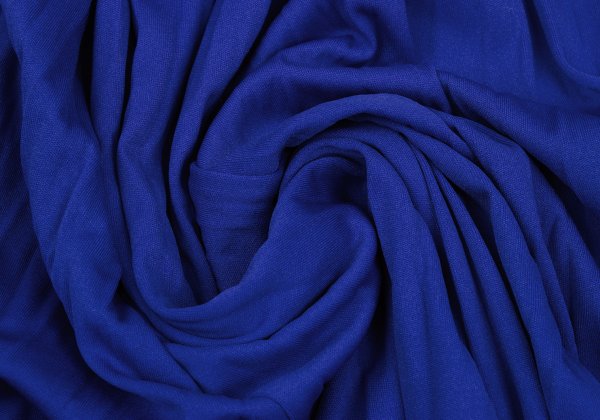 ZUCCA Wrinkle Pleated Wide Sarouel Pants Blue Size M