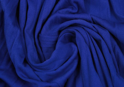 ZUCCA Wrinkle Pleated Wide Sarouel Pants Blue Size M