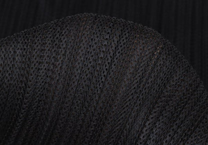 PLEATS PLEASE Mesh Pleated Layered Skirt Black Size 4