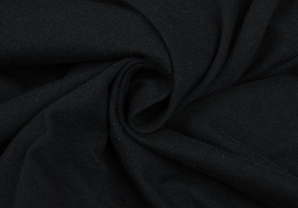 Yohji Yamamoto NOIR Cotton Drawstring Blouse Black Size 2