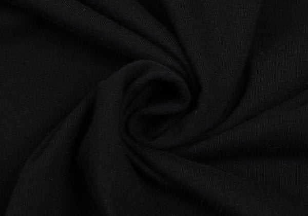 Yohji Yamamoto NOIR Cotton Hem Button L/S Tee Black Size 2