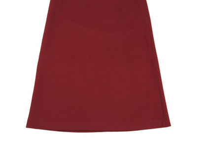 Sybilla Wool Blend A-Line Maxi Skirt Red Size 63-90