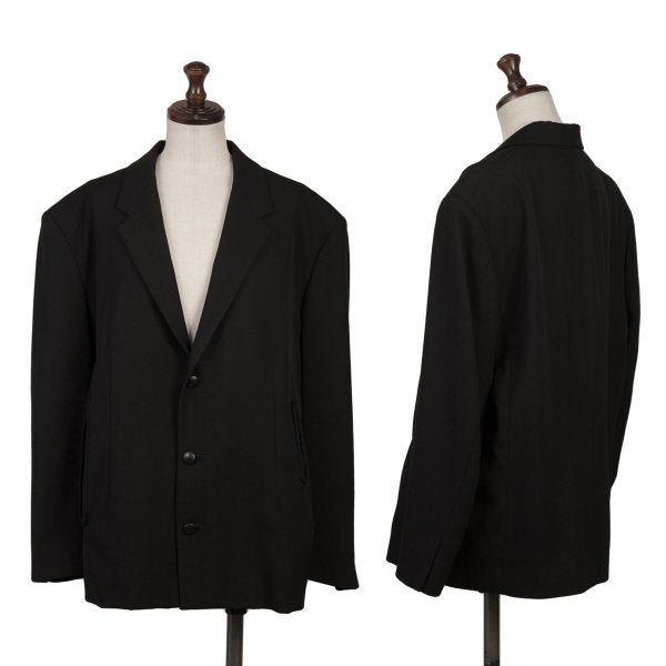 Yohji Yamamoto FEMME 95AW Gabardine Net Jacket Black Size S