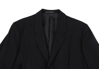 Yohji Yamamoto FEMME 95AW Gabardine Net Jacket Black Size S
