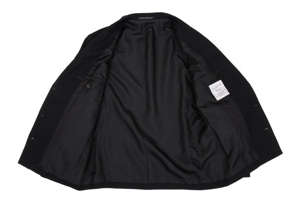 Yohji Yamamoto FEMME 95AW Gabardine Net Jacket Black Size S