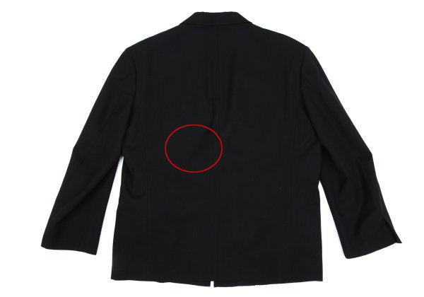 Yohji Yamamoto FEMME 95AW Gabardine Net Jacket Black Size S