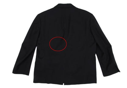 Yohji Yamamoto FEMME 95AW Gabardine Net Jacket Black Size S