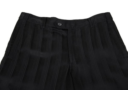 Yohji Yamamoto POUR HOMME 08SS Silk Pants Black Size 3