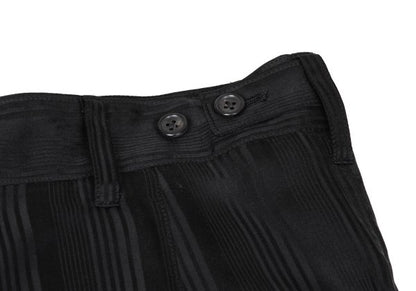 Yohji Yamamoto POUR HOMME 08SS Silk Pants Black Size 3
