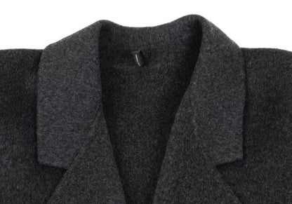 HELMUT LANG Cashmere Wool Blend Buttonless Coat Size XS