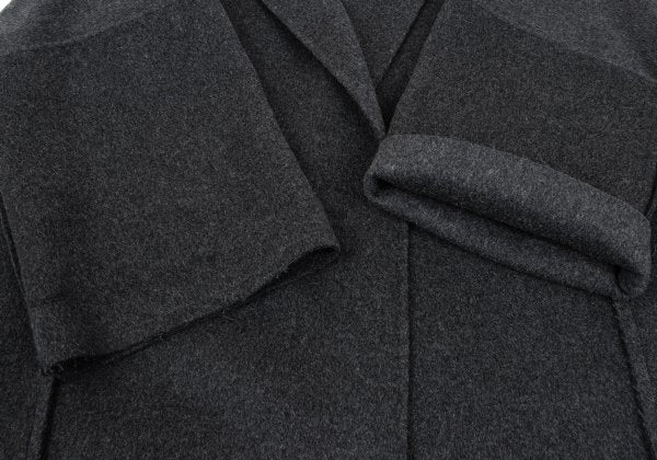 HELMUT LANG Cashmere Wool Blend Buttonless Coat Size XS