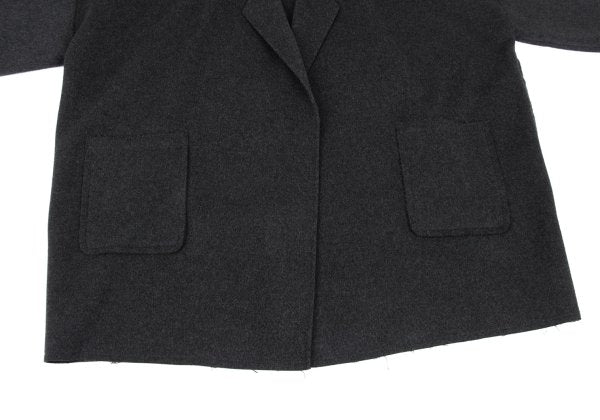 HELMUT LANG Cashmere Wool Blend Buttonless Coat Size XS