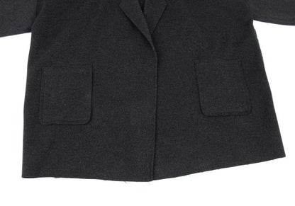 HELMUT LANG Cashmere Wool Blend Buttonless Coat Size XS