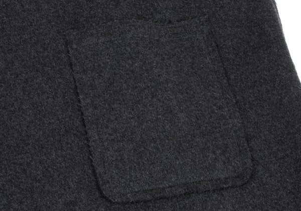 HELMUT LANG Cashmere Wool Blend Buttonless Coat Size XS