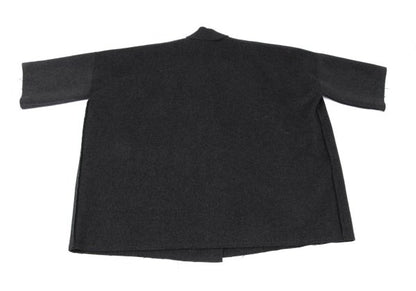 HELMUT LANG Cashmere Wool Blend Buttonless Coat Size XS