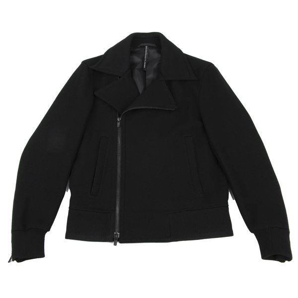 BLACKBARRETT by Neil Barrett Wool Riders Jacket Black Size 2